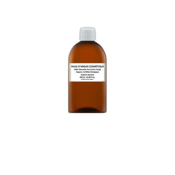 Aceite de argán bio 500 ml 100% puro